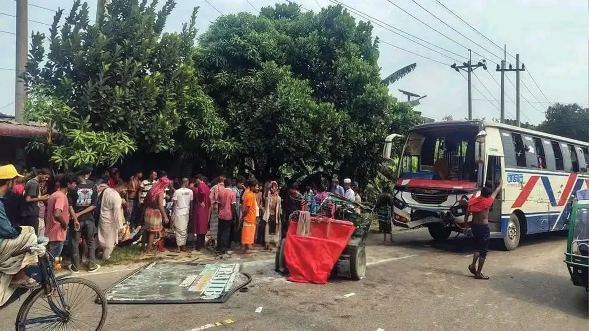 ময়মনসিংহে বাসের ধাক্কায় নিহত অটোরিকশার ৭ যাত্রী